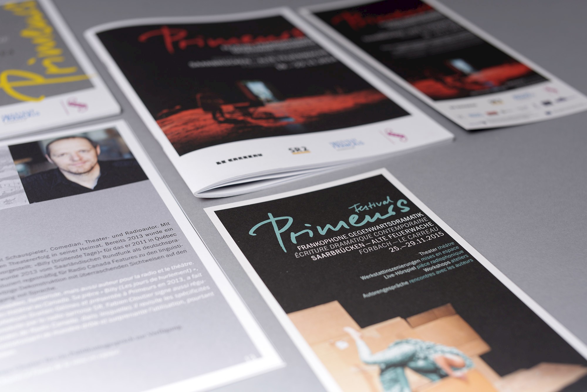 Ralf Leis Grafikdesign Saarbrücken Flyer Plakate und Broschüren Saarländisches Staatstheater