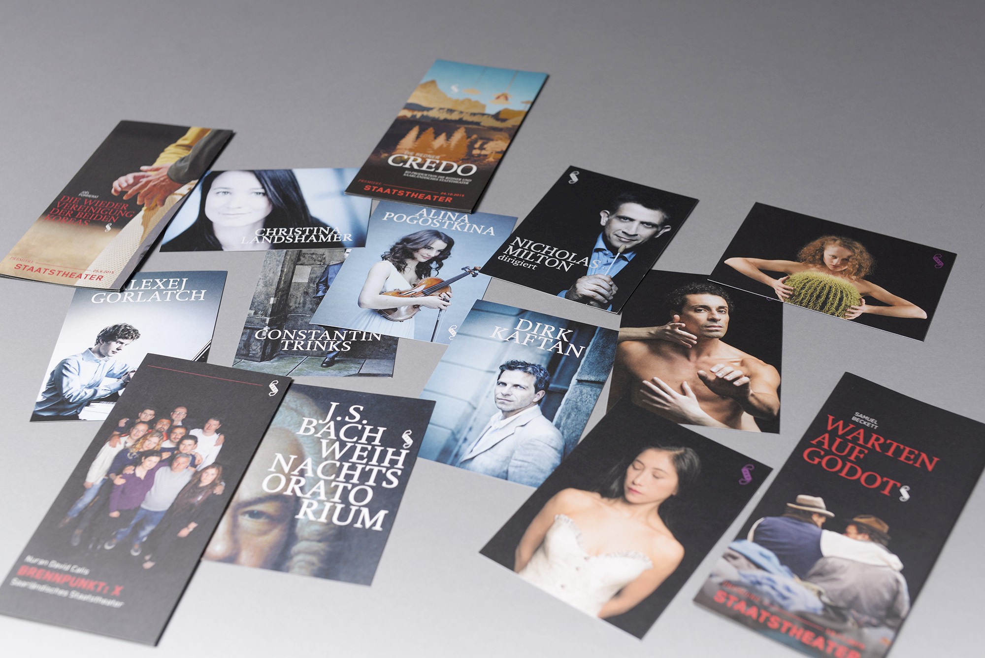 Ralf Leis Grafikdesign Saarbrücken Flyer Plakate und Broschüren Saarländisches Staatstheater