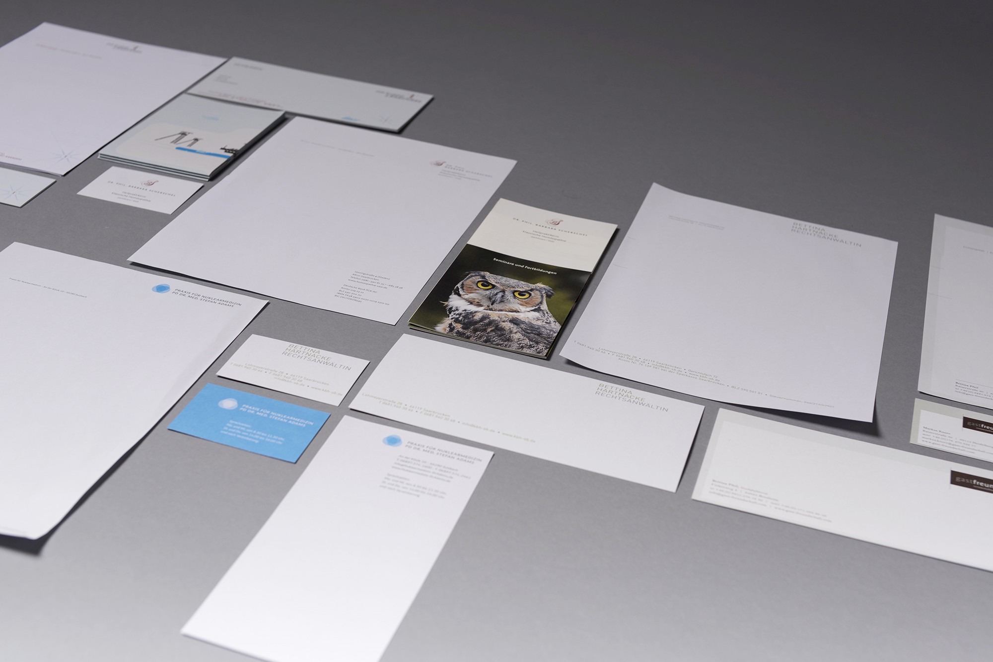 Ralf Leis Grafikdesign Saarbrücken Erscheinungsbilder und Drucksachen